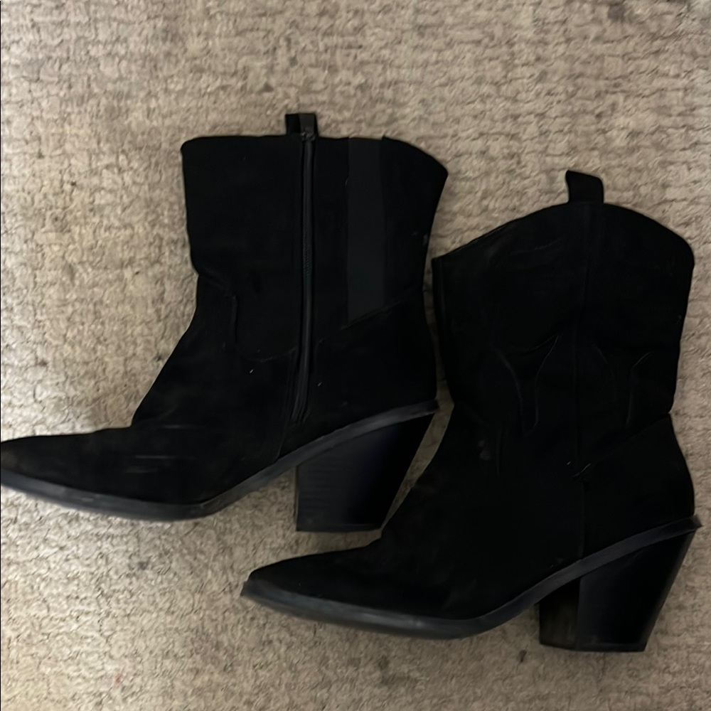Women's Black Ankle Boots